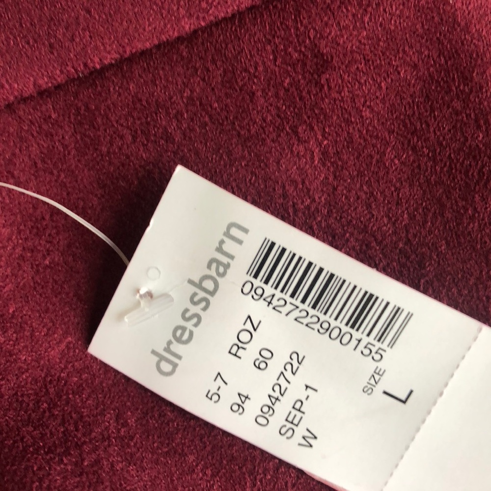 Retrology Button Front Microsuede Midi Skirt - Picture 5 of 5